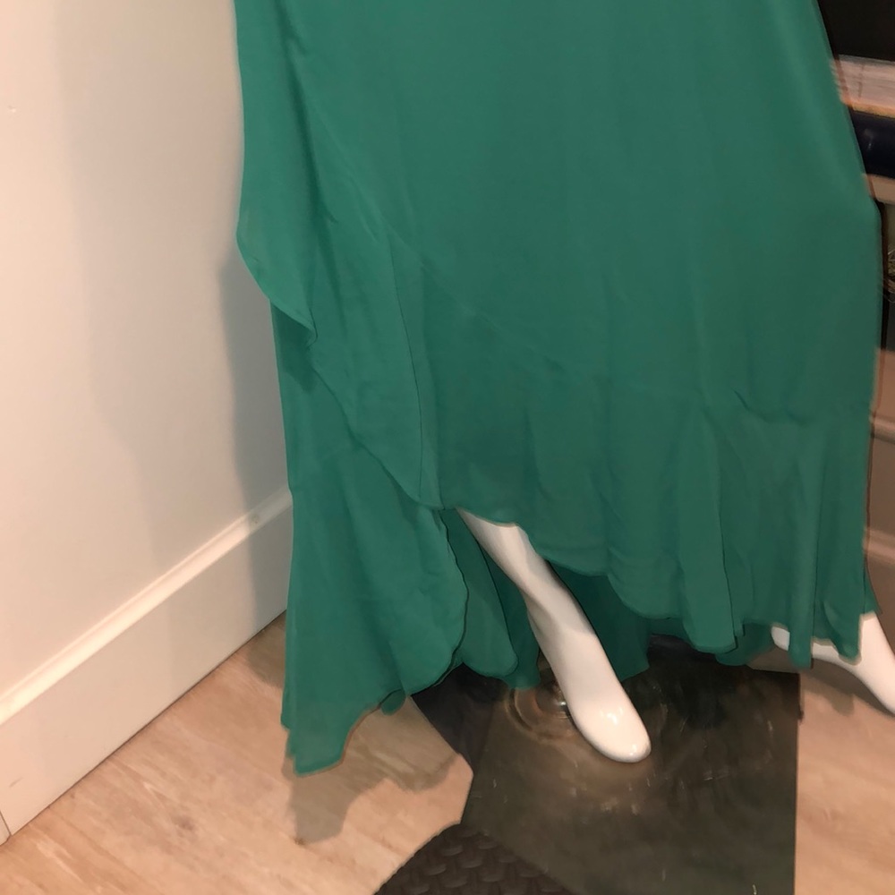 High low mock wrap dress - Picture 5 of 7